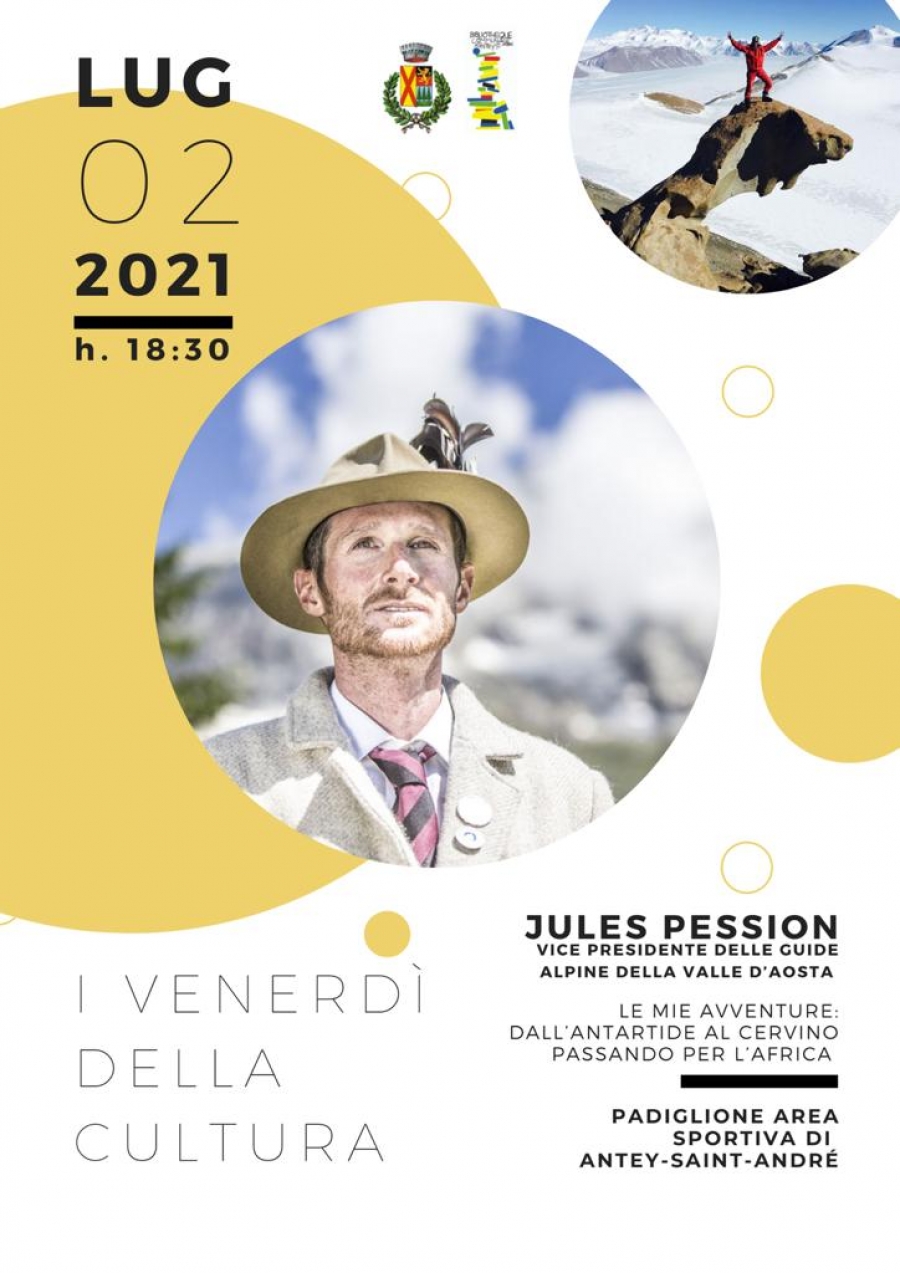 2021/07/02 I VENERDI DI CULTURA : JULES PESSION